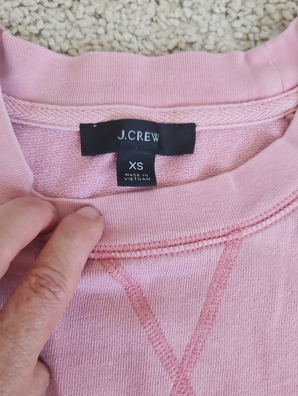 J. Crew Pink Midi Dress